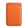 Apple Leather Wallet iPhone MagSafe FindMy - Orange (Orange)