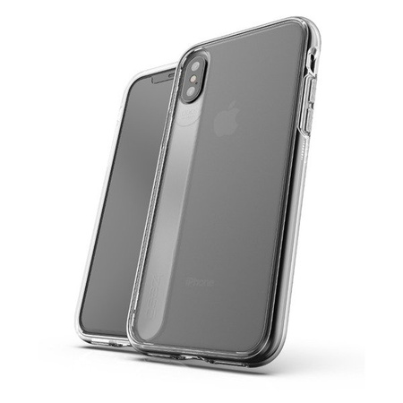 Apple iPhone X/ XS case GEAR4 Windsor IC8WDRSMK - smoked with black frame