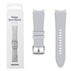 Strap for Samsung Galaxy Watch 4/ Watch 4 Classic 20 mm Ridge Sport Band S/M - silver