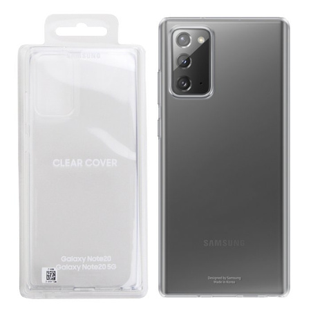 Samsung Galaxy Note 20 case Clear Cover EF-QN980TTEGWW - transparent