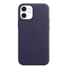 Apple iPhone 12 mini Leather Case MagSafe - purple (Deep Violet)