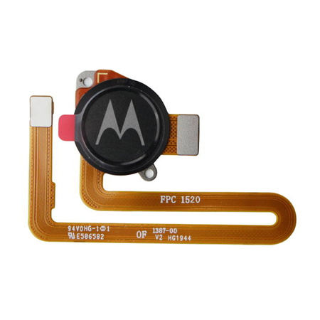 Motorola Moto G8 Power fingerprint reader ribbon - black 