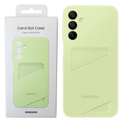 Etui na telefon Samsung Galaxy A15/ A15 5G Card Slot Case - limonkowe (Lime)