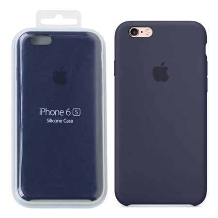 Apple iPhone 6/ 6s silicone case MKY22ZM/A - navy blue (Midnight Blue)