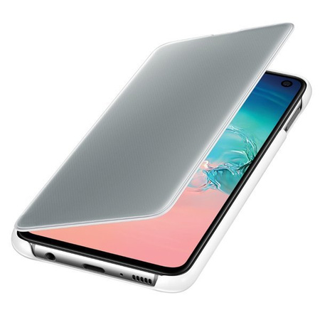 Samsung Galaxy S10e etui Clear View Cover EF-ZG970CWEGWW - białe
