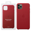 Apple iPhone 11 Pro Max Leather Case MX0F2ZM/A - Red (Red)