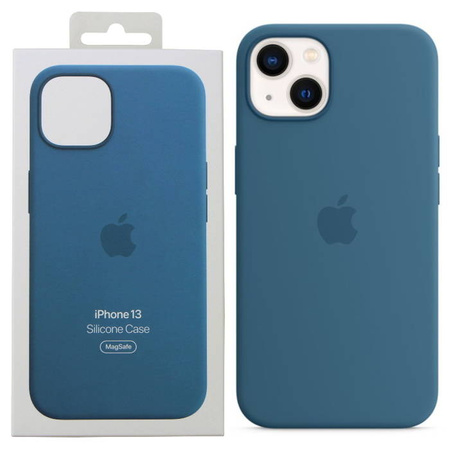 Apple iPhone 13 silicone case MM273ZM/A - blue (Blue Jay)