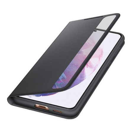 Etui Samsung Galaxy S21 Plus Smart Clear View Cover - czarne 