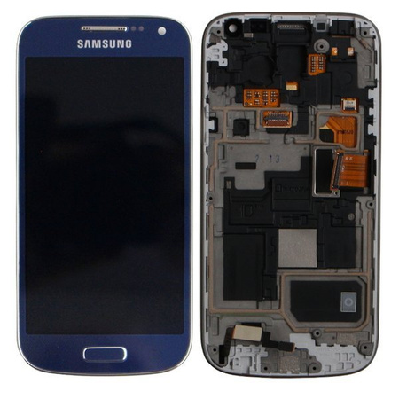 Samsung Galaxy S4 mini wyświetlacz LCD - niebieski