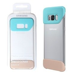 Samsung Galaxy S8 2Piece Cover phone case - mint and beige