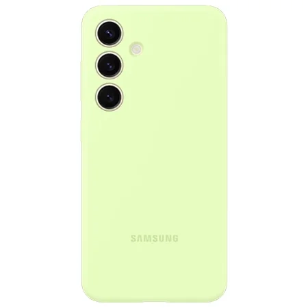 Etui na telefon Samsung Galaxy S24 Silicone Case - limonkowe (Lime)