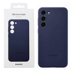 Samsung Galaxy S23 Plus Silicone Phone Case - navy blue