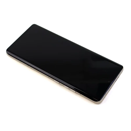 Original LCD display with bezel for Motorola Edge 50 Ultra - gold (Nordic Wood)