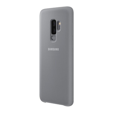 Silicone case for Samsung Galaxy S9 Plus phone - gray