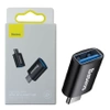 Adapter from USB-C to USB-A Baseus Ingenuity Series OTG connector - black