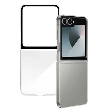 Samsung Galaxy Z Flip6 Slim Clear Phone Case - transparent