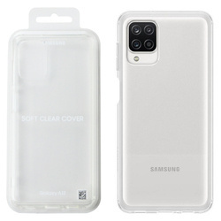 Samsung Galaxy A12 Soft Clear Cover case EF-QA125TTEGEU - transparent