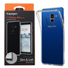 Samsung Galaxy A8 2018 silicone case Spigen Liquid Crystal 590CS22748 - transparent