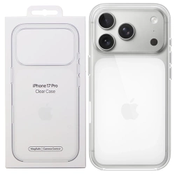 Apple iPhone 17 Pro Clear Case MagSafe Camera Control - transparent