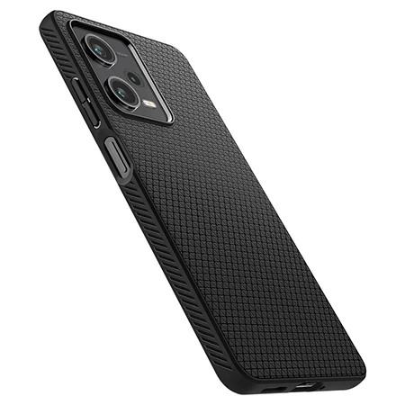 Spigen Liquid Air silicone case for Xiaomi POCO X5 Pro 5G/ Redmi Note 12 Pro 5G - black (Matte Black)