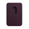 Apple Leather Wallet iPhone MagSafe - purple (Dark Cherry)