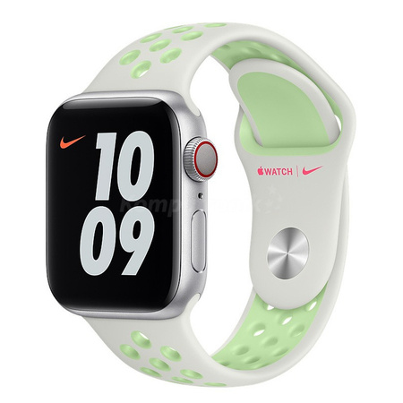 Apple Watch 1/ 2/ 3/ 4/ 5/ 6/ 7 Series 38/ 40/ 41mm Nike Sport Band MG3T3ZM/A - Green (Spruce Aura-Vapor Green)