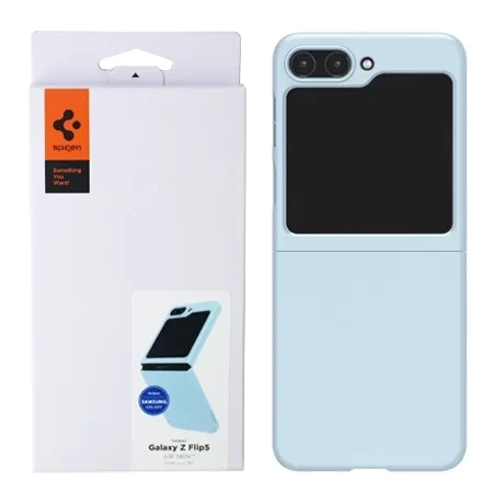 Samsung Galaxy Z Flip5 Spigen Air Skin phone case - blue (Mute Blue)