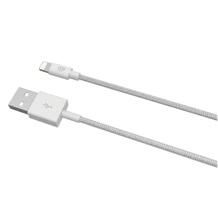 Griffin braided Lightning cable 1 m - silver