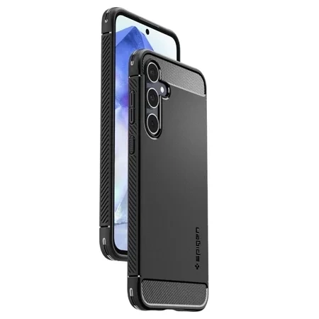 Samsung Galaxy A55 5G Spigen Rugged Armor phone case - black