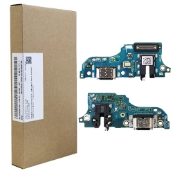 Board with USB-C charging connector, microphone and headphone connector for Realme C53