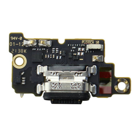 Xiaomi Poco F3 board with USB-C charging connector and microphone