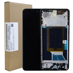 Oryginalny wyświetlacz AMOLED z ramką do Realme 14 5G/ P3 5G - czarny