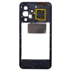 Body, side frame for Samsung Galaxy A17 4G original - black