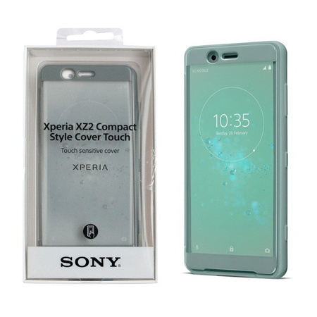 Sony Xperia XZ2 Compact Style Cover Touch Case SCTH50 - green