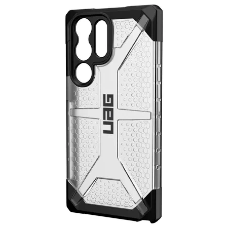 Samsung Galaxy S23 Ultra UAG Plasma phone case - transparent with black frame