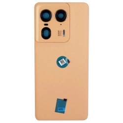 Klapka baterii Motorola Edge 50 Ultra oryginalna - pomarańczowa (Peach Fuzz)