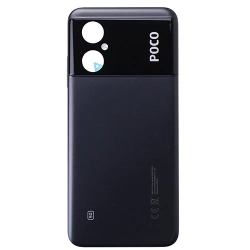 Klapka baterii do Xiaomi Poco M4 5G oryginalna - czarna