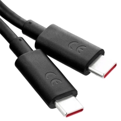 Kabel USB-C na USB-C Motorola 125W - 1 m czarny