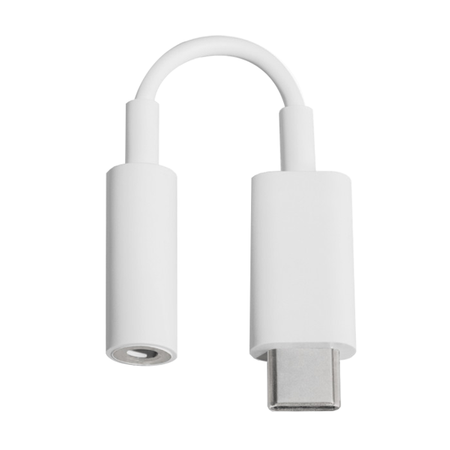 Huawei CM20 Adapter słuchawkowy z USB-C na 3.5 mm - biały