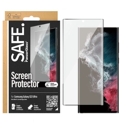 Tempered glass for Samsung Galaxy S22 Ultra PanzerGlass Case Friendly - black