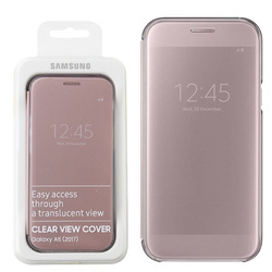 Samsung Galaxy A5 2017 Clear View Cover case EF-ZA520CPEGWW - pink