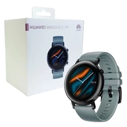 Smartwatch Huawei Watch GT 2 42mm - niebieski  (Lake Cyan)