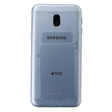 Samsung Galaxy J3 2017 Duos battery flap - silver