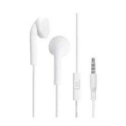 Huawei headphones with remote control and microphone - white