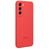 Etui na telefon Samsung Galaxy S22 Plus Silicone Cover - czerwone (Glow Red)