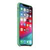 Silikonowe etui Apple iPhone XS Max Silicone Case - miętowe (Spearmint)