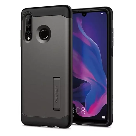 Case for Huawei P30 Lite/ Nova 4E Spigen Slim Armor - steel (Gunmetal)