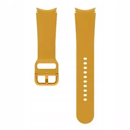 Samsung Silicone Sport Band 20 mm M/L for Galaxy Watch 4/ Watch 4 Classic/ Watch 5/ Watch 5 Pro - Mustard (Mustard)