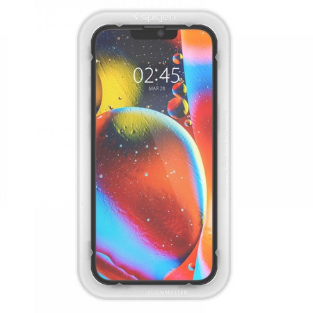 Apple iPhone 14/ 13 Pro/ 13 szkło hartowane Spigen Glas.TR ALIGN MASTER AGL03387 - czarne (2 sztuki)