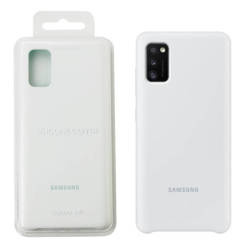 Samsung Galaxy A41 Silicone Cover case EF-PA415TWEGEU - white